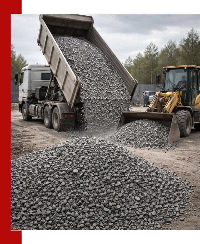 Доставка и продажа щебня гранитного в Сорочинске