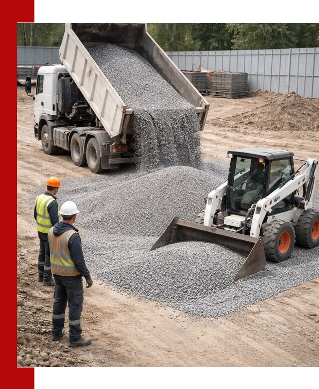 Доставка и продажа гранитного щебня фракции 0-5 в Сорочинске