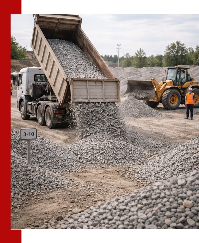 Гранитный щебень фракции 3–10: доставка и продажа в Сорочинске