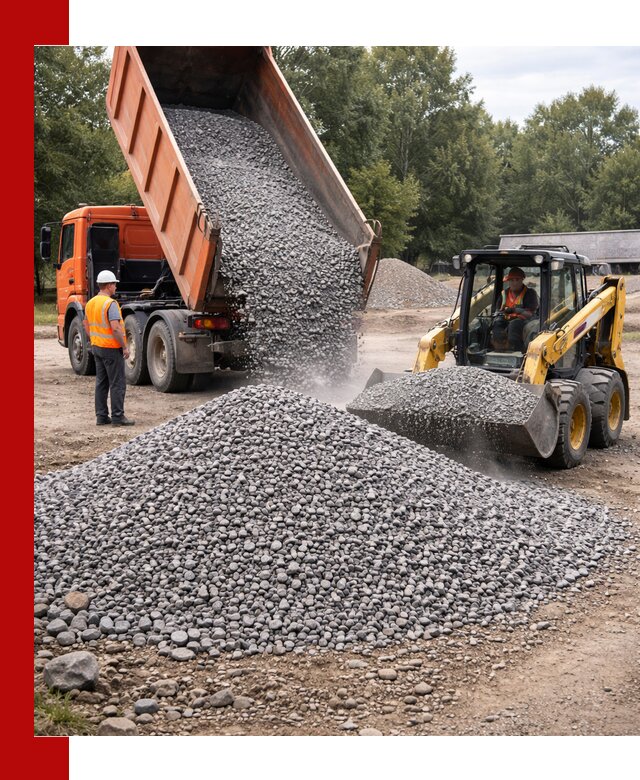 Купить гранитный щебень фракции 5–10 в Сорочинске с доставкой