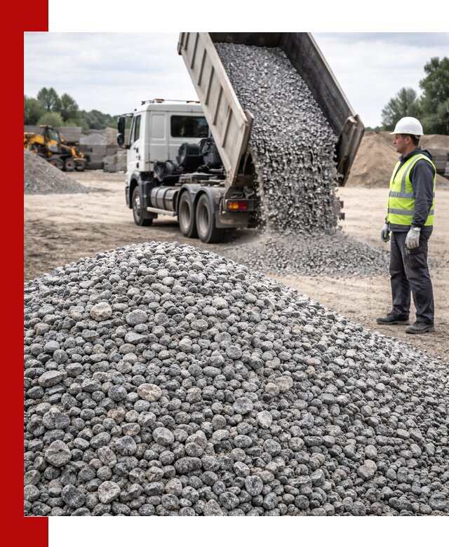 Доставка и продажа гранитного щебня фракции 5-20 в Сорочинске