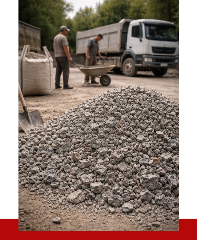 Гранитный щебень фракция 20-40 в Сорочинске от 3305 руб. ПРОНЕРУДСрч