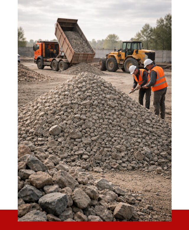 Гранитный щебень фракция 40-70 в Сорочинске от 2582 руб ПРОНЕРУДСрч