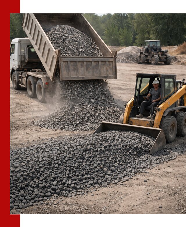 Гранитный щебень фракция 40-70 с доставкой в Сорочинске