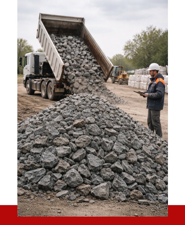 Гранитный щебень фракция 100-200 в Сорочинске от 4338 р. ПРОНЕРУДСрч