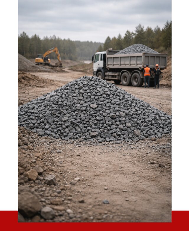 Щебень габбро диабаз фракция 40-70 в Сорочинске от 2272 р-ПРОНЕРУДСрч