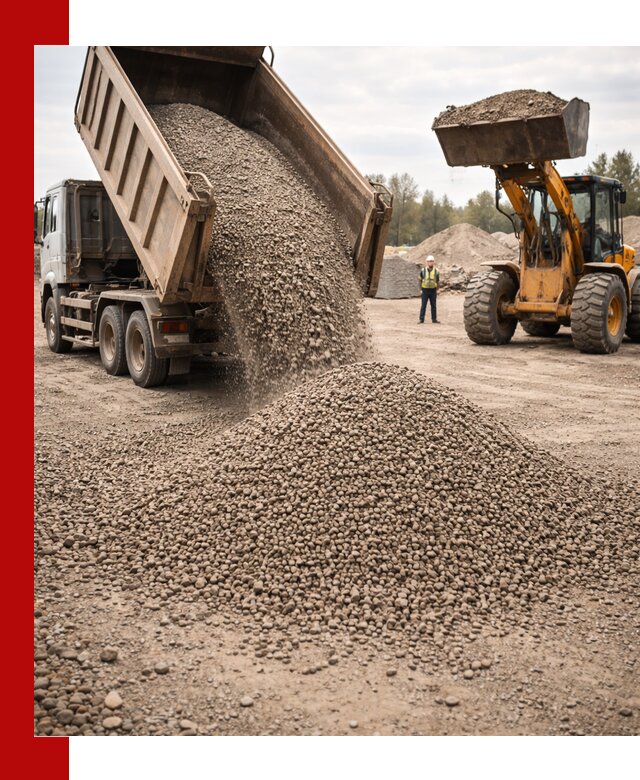 Гравийный щебень фракция 3–10 с доставкой в Сорочинске