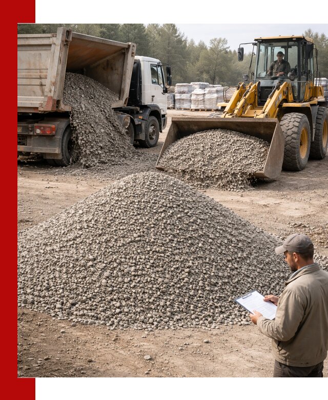 Гравийный щебень фракция 5–10 с доставкой в Сорочинске