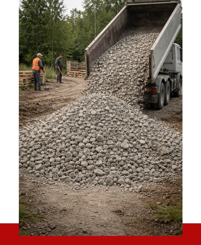 гравийный щебень фракция 70-120 в Сорочинске от 2530 р. ПРОНЕРУДСрч