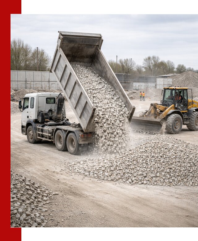 Доставка и продажа известнякового щебня в Сорочинске