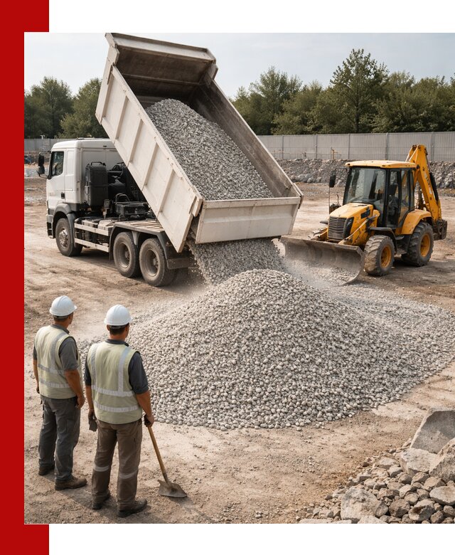 Купить известняковый щебень фракции 5–10 мм с доставкой в Сорочинске