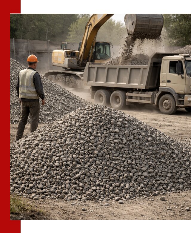 Шлаковый щебень фракция 5-20 с доставкой в Сорочинске