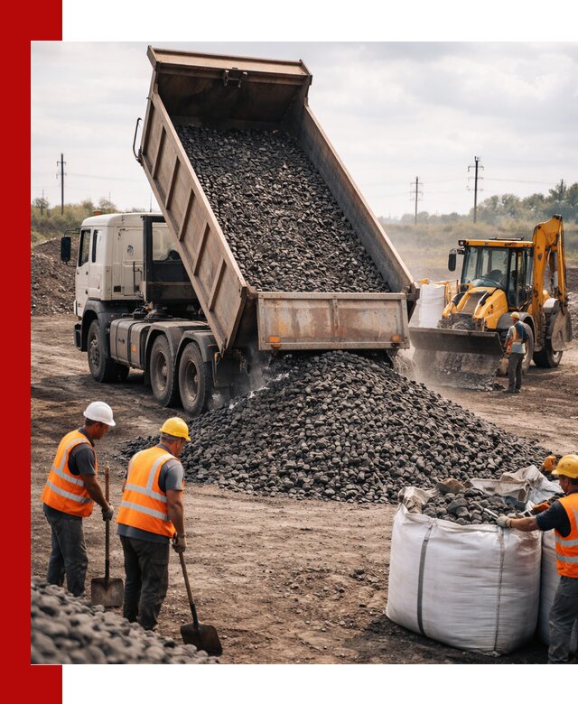 Шлаковый щебень фракция 40-70 с доставкой в Сорочинске