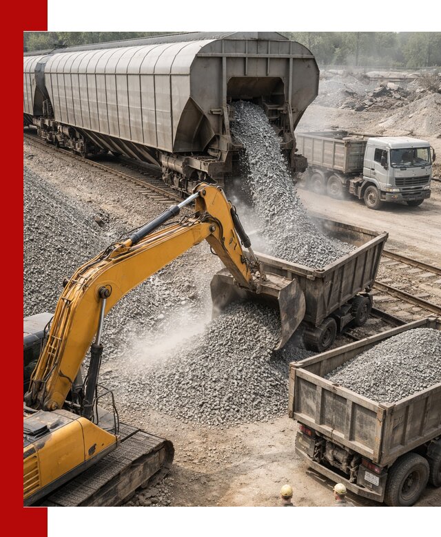 Доставка железнодорожного щебня в Сорочинске крупными партиями быстрого отгруза