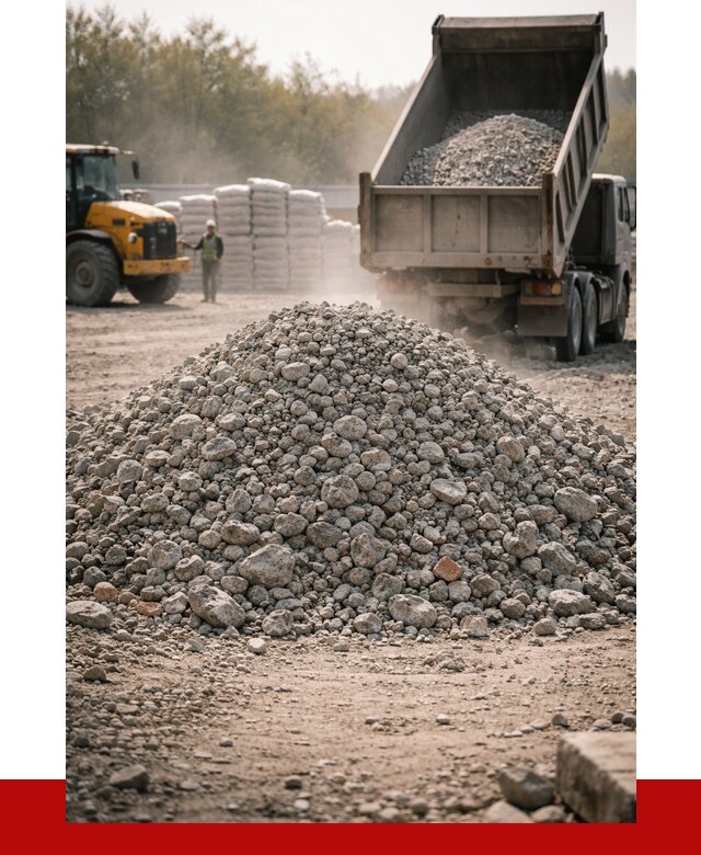 Вторичный щебень фракция 70-150 в Сорочинске от 1446 р. | ПРОНЕРУДСрч