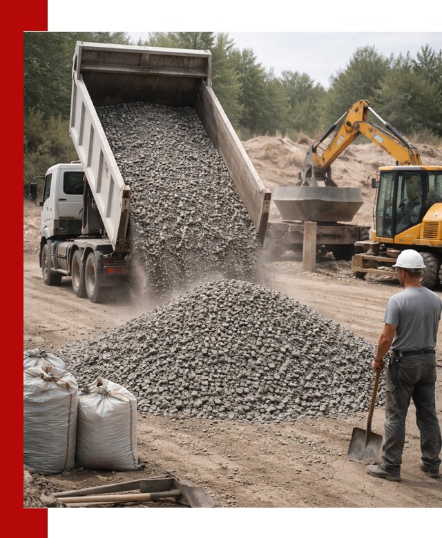 Доставка и продажа бетонного щебня в Сорочинске