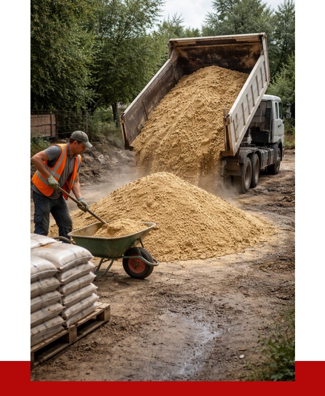 Купить песок с доставкой в Сорочинске от 1859 р. | ПРОНЕРУДСрч