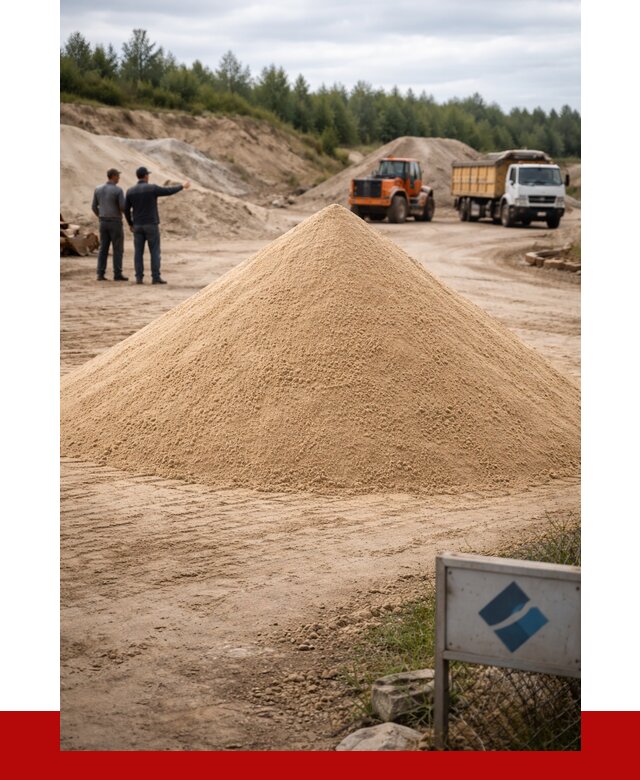 Карьерный песок навалом в Сорочинске от 1859 р. | ПРОНЕРУДСрч