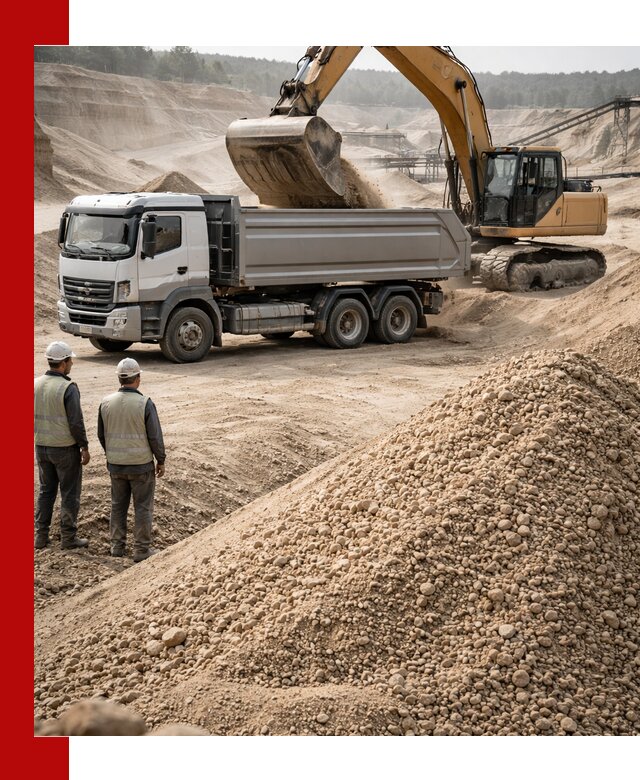 Карьерный крупнозернистый песок с доставкой в Сорочинске