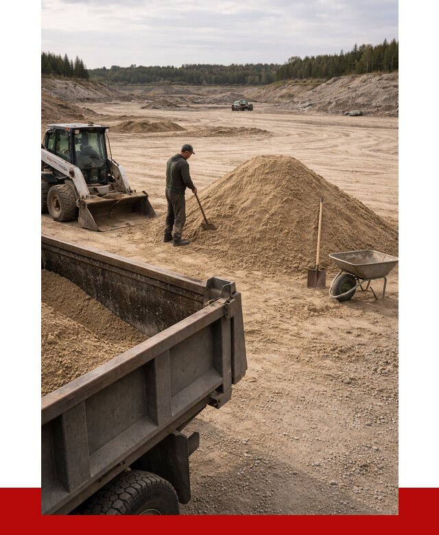 Карьерный песок среднезернистый в Сорочинске, от 2272 р. ПРОНЕРУДСрч