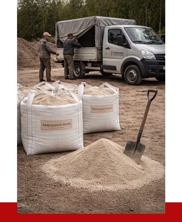 Кварцевый песок для пескоструя в Сорочинске от 4648 р. | ПРОНЕРУДСрч