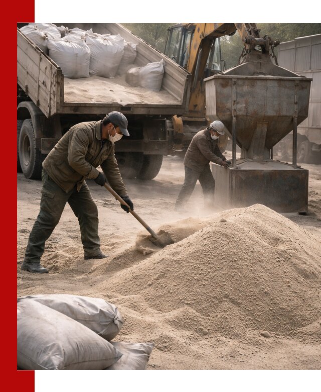 Кварцевый песок для пескоструя в Сорочинске — доставка и качество