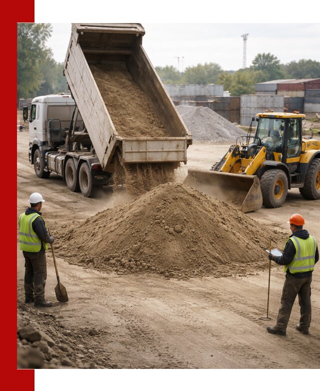 Доставка и продажа пескогрунта оптом и в розницу в Сорочинске