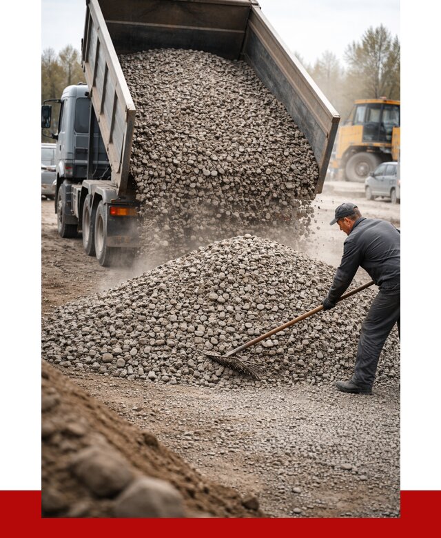 Гравий фракция 20-40 в Сорочинске от 2582 р. доставка | ПРОНЕРУДСрч