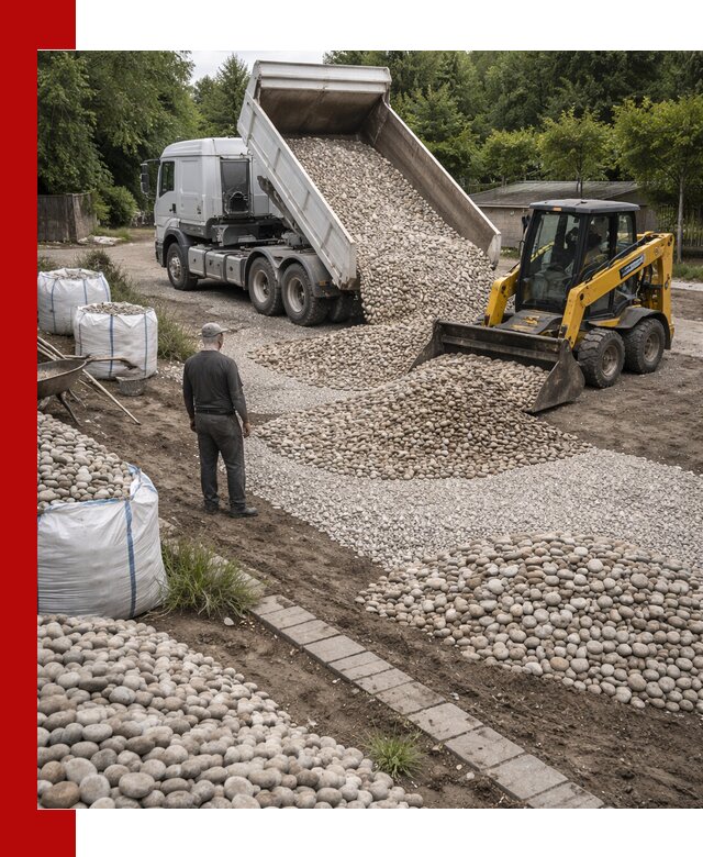Доставка морской гальки оптом и в розницу в Сорочинске