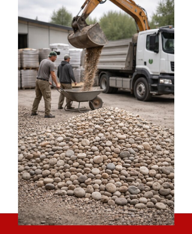 Галька декоративная в Сорочинске от 3305 р. за куб | ПРОНЕРУДСрч