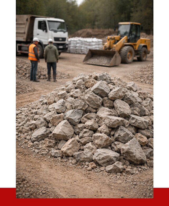 Купить бутовый камень с доставкой в Сорочинске от 2375 р. | ПРОНЕРУДСрч