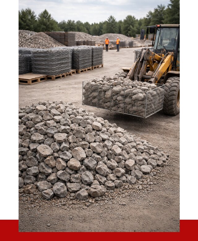 Камень для габионов фракция 70-150 в Сорочинске от 4338 р. | ПРОНЕРУДСрч