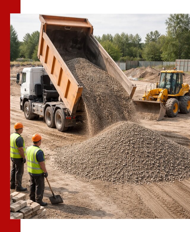 Доставка щебёночно-песчаной смеси ЩПС С7 в Сорочинске