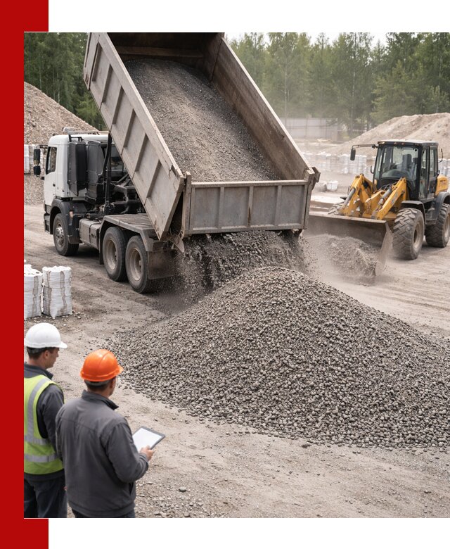 Доставка и продажа гранитного отсева 0-10 в Сорочинске