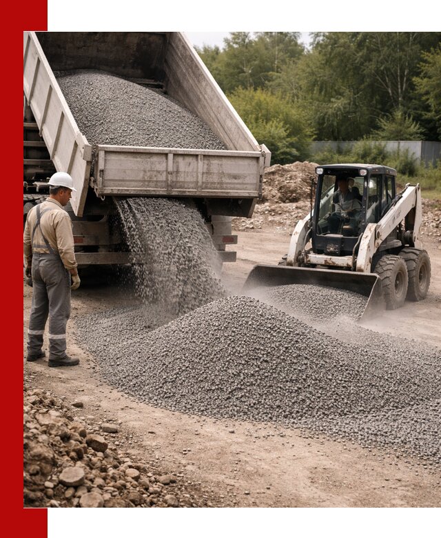 Доставка гравийного отсева 0-5 в Сорочинске оптом и в розницу