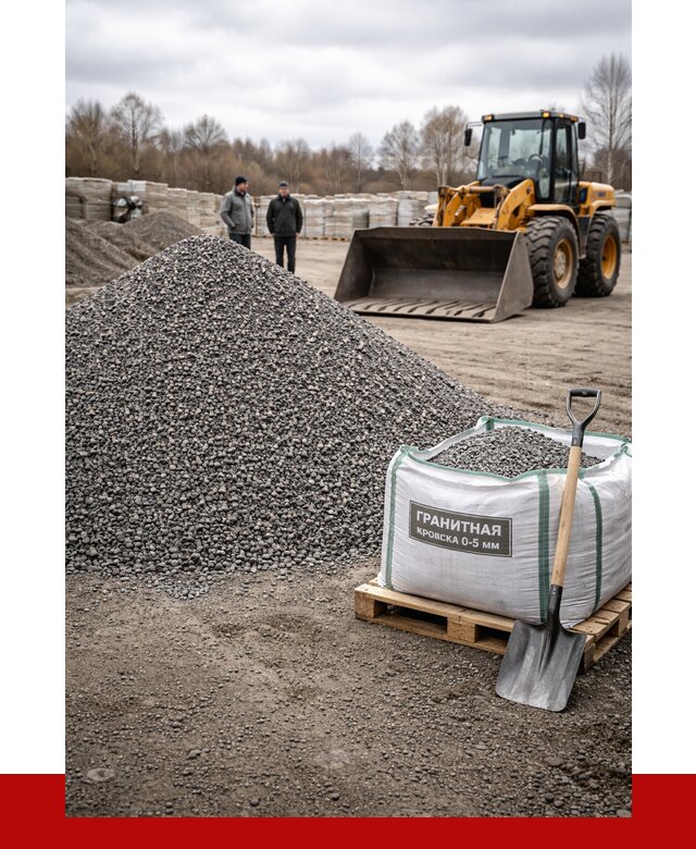 Купить гранитную крошку в Сорочинске от 4957 р. с доставкой | ПРОНЕРУДСрч