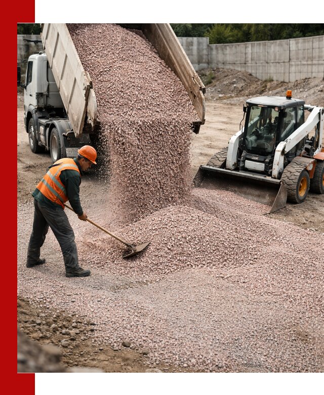 Крошка розовый гранит с доставкой в Сорочинске от производителя
