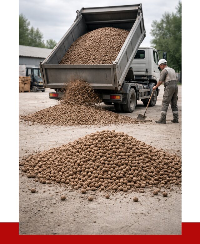 Керамзит с доставкой в Сорочинске от 4338 р. за м3 | ПРОНЕРУДСрч