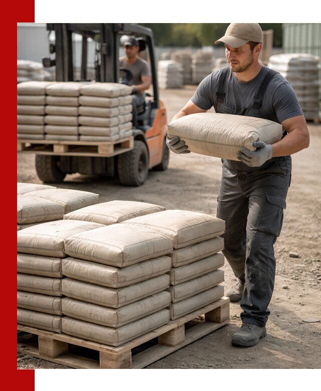 Доставка цемента в мешках оптом и в розницу в Сорочинске