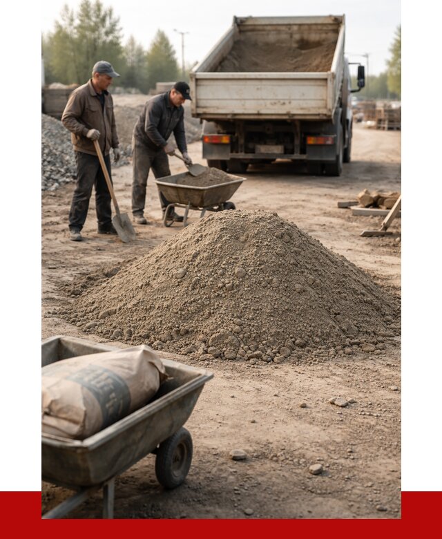 Цементно-песчаная смесь М150 в Сорочинске от 4854 р. | ПРОНЕРУДСрч