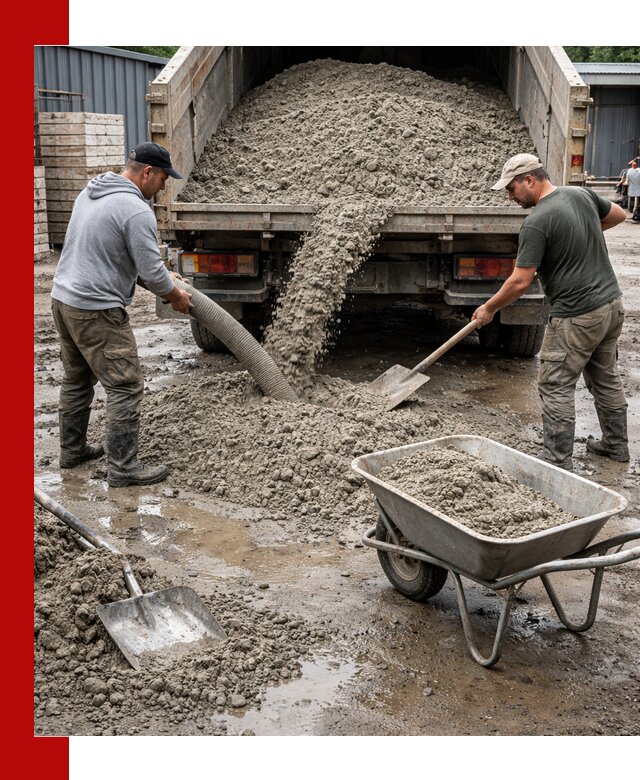 Цементно-песчаная смесь М150 доставка в Сорочинске