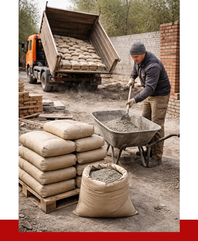 Купить сухую смесь для кладки в Сорочинске от 1239 р. | ПРОНЕРУДСрч
