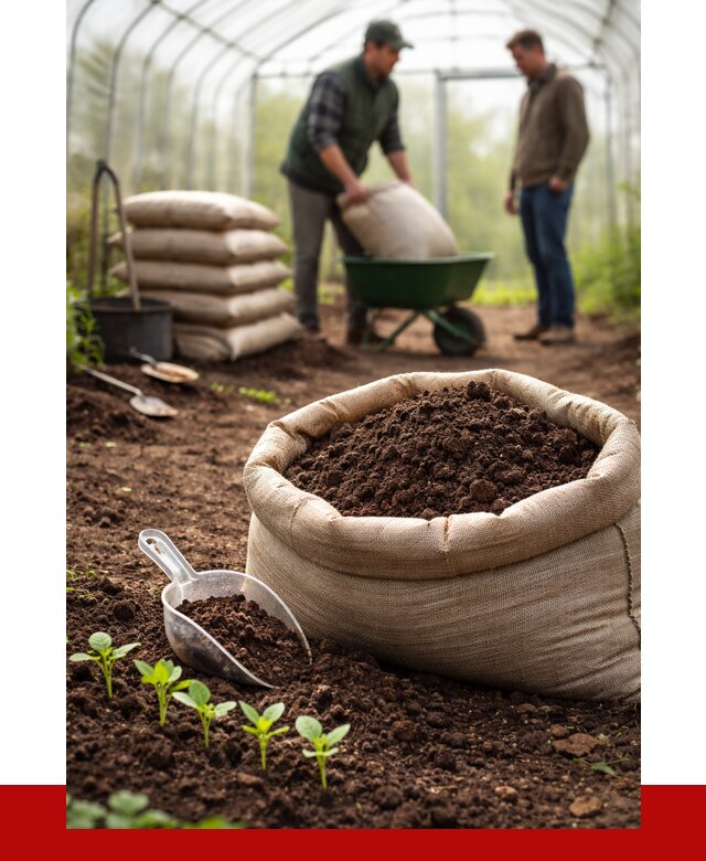 Грунт для теплицы в Сорочинске с доставкой от 1549 р. | ПРОНЕРУДСрч