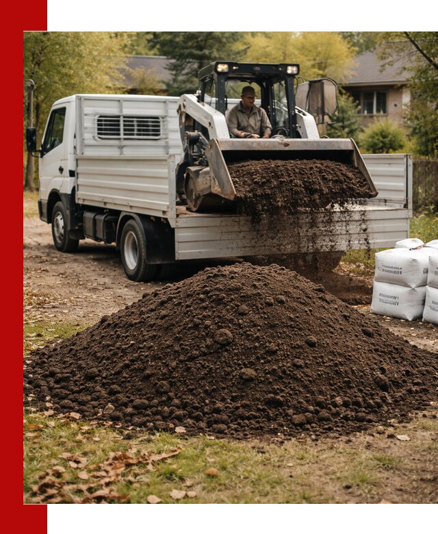 Доставка садовой земли в больших объёмах в Сорочинске