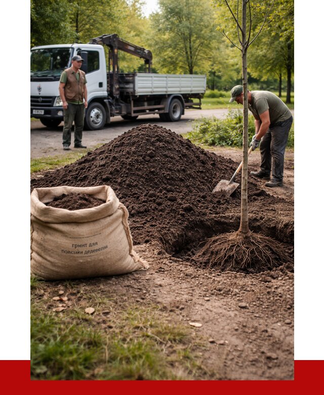 Грунт для посадки деревьев в Сорочинске от 1239 р. | ПРОНЕРУДСрч