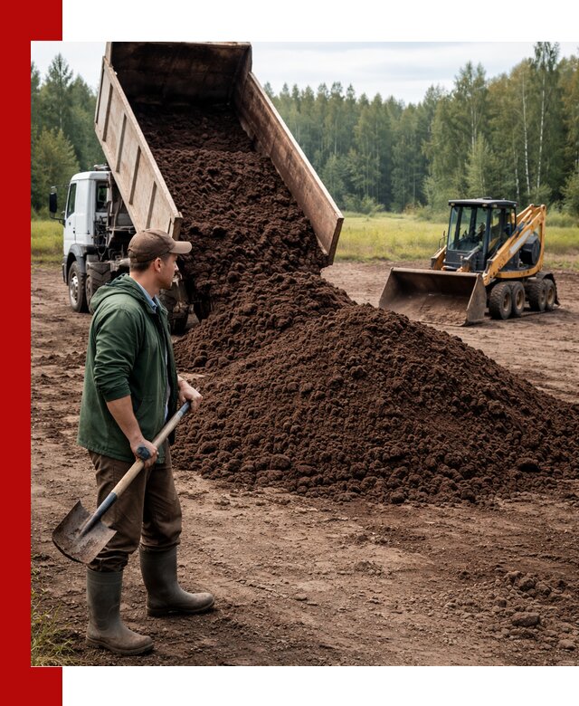 Купить верховой торф с доставкой в Сорочинске для садоводства и растений