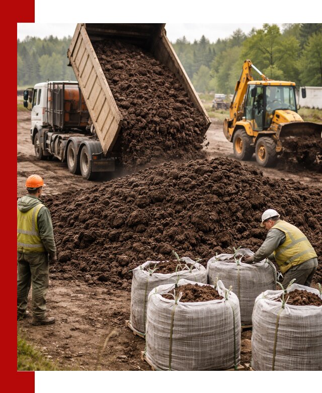 Доставка нейтрального торфа в Сорочинске оптом и в розницу