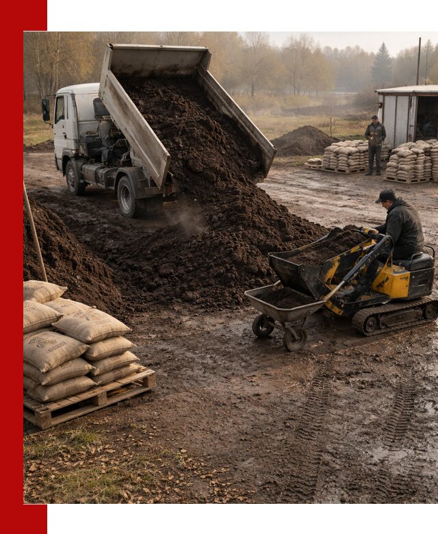 Кислый торф в доставке по выгодным ценам в Сорочинске