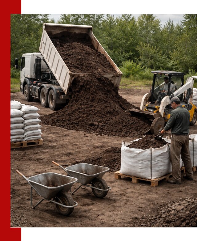 Доставка и продажа торфогрунта в Сорочинске оптом и в розницу