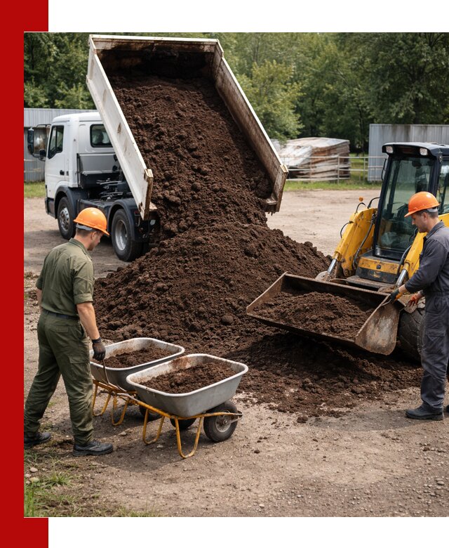 Доставка торфо-земляной смеси в Сорочинске для огорода и ландшафта
